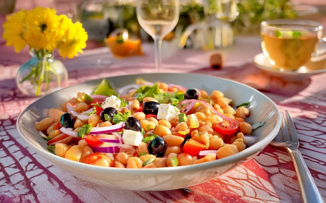 The “Not Tonight, Martha” Chickpea Salad