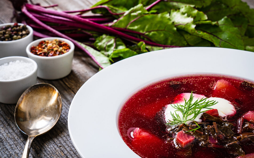 Traditional Ukrainian Borscht