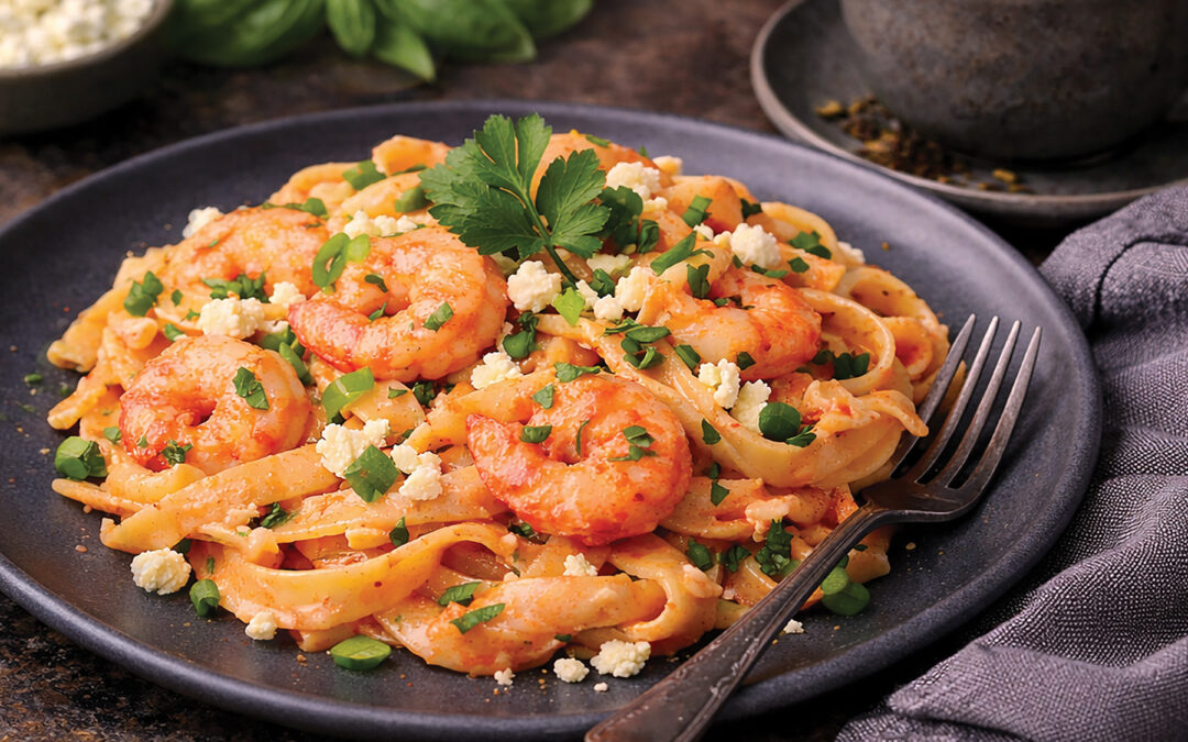 Shrimp & Fettuccini